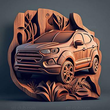 3D модель Ford EcoSport (STL)